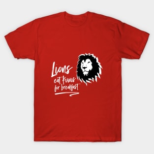 British Lions eat Kiwis for breakfast T-Shirt